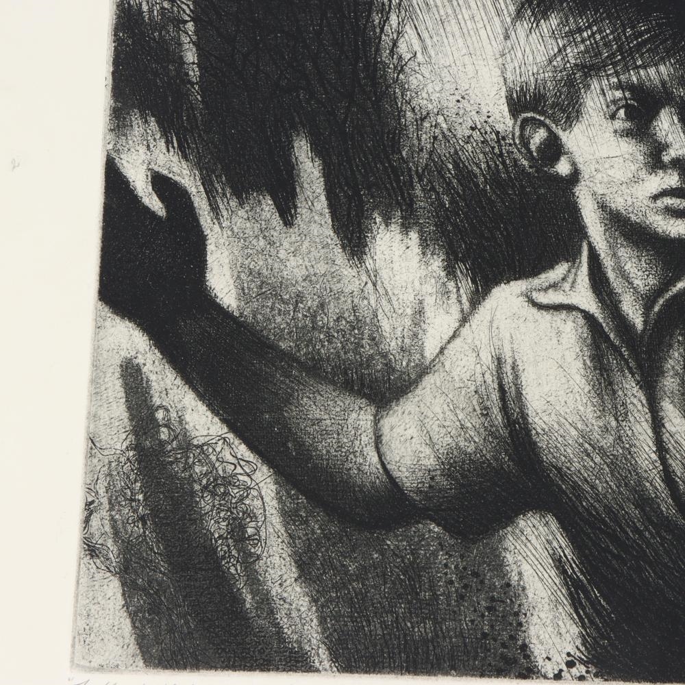 Artwork by Donald Richard Sexauer, To Fly, To Fly, Made of etching