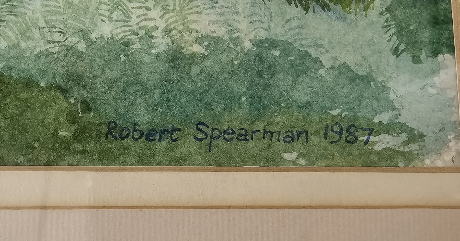 Artwork by Robert Spearman, Dolci Aqua, Made of Watercolour on paper