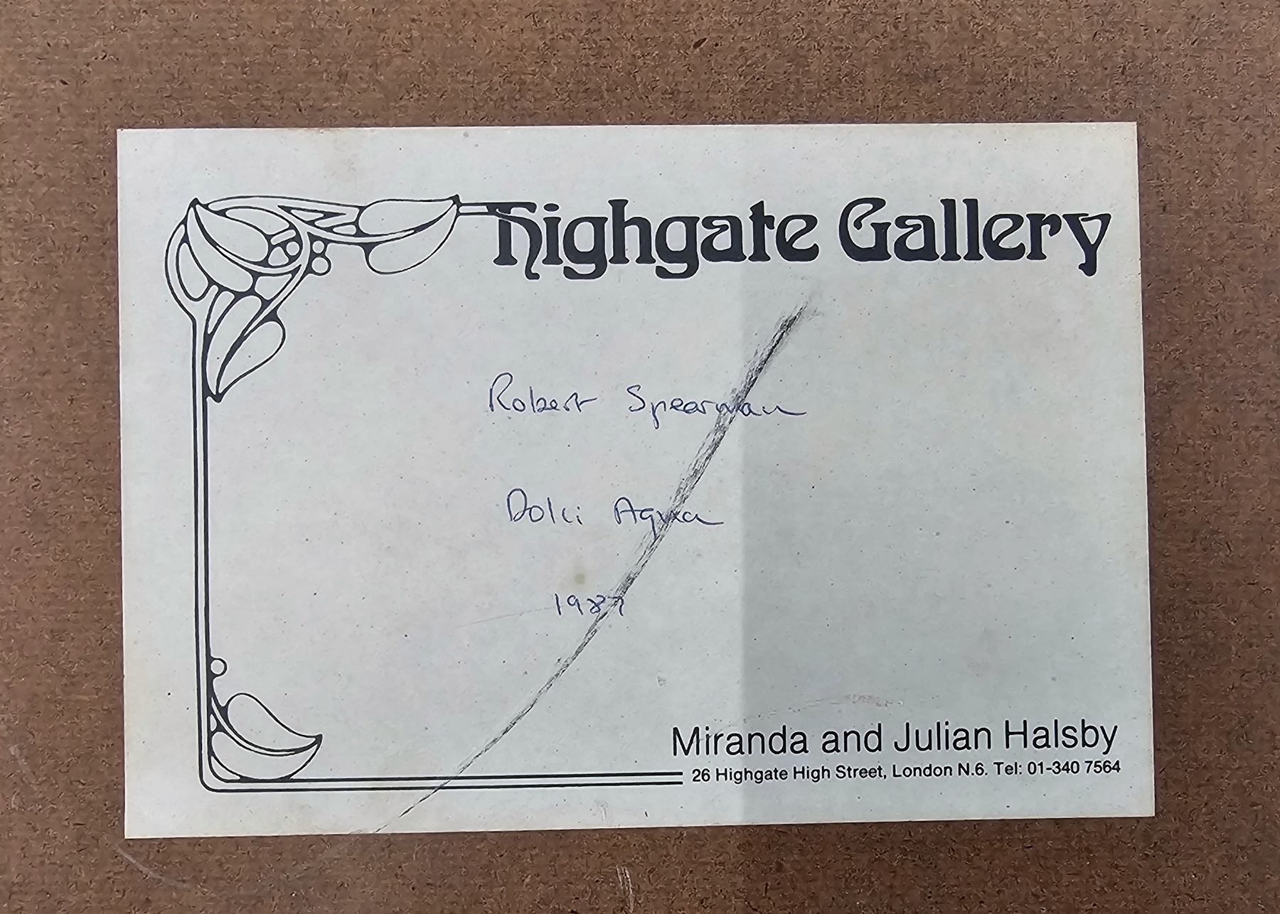 Artwork by Robert Spearman, Dolci Aqua, Made of Watercolour on paper