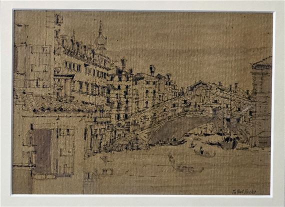Rialto Bridge, Venice - John Talbot Hicks