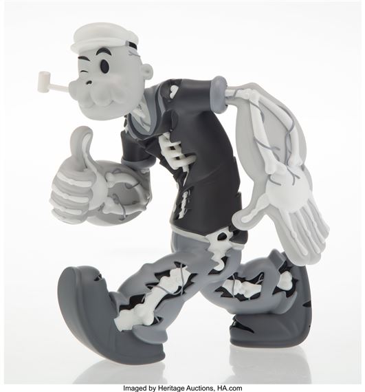 Creepy Popeye by Coté Escrivá, 2020