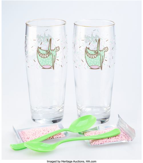 That Ice Cream Glass, two works - Sharpy