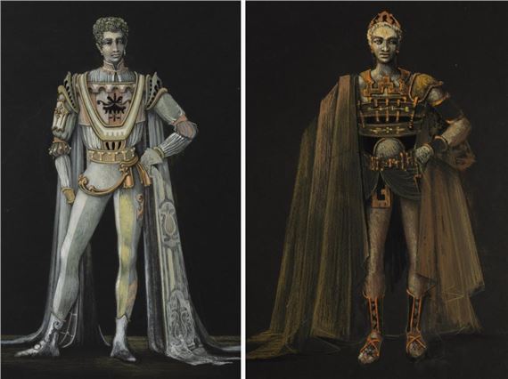 Costume Designs for Shakespeare by Loudon Sainthill