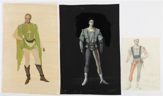 Costume Designs for Romeo & Juliet by Loudon Sainthill