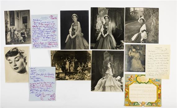 Collection of Ephemera from Loudon Sainthill circa 1950s