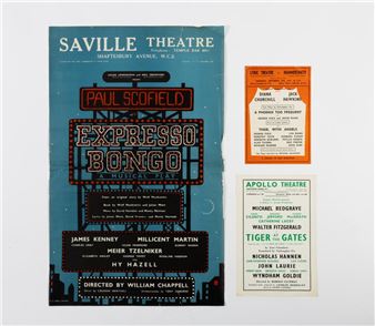 Theatre Posters relating to Loudon Sainthill costumes circa 1950s - Loudon Sainthill