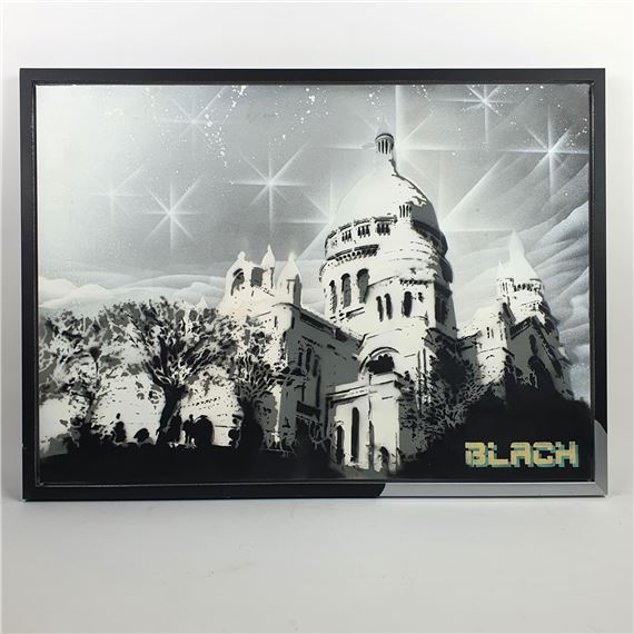 BLACHERE Maxime. Blach Montmartre by Maxim Blachere, dated 24/04/2019