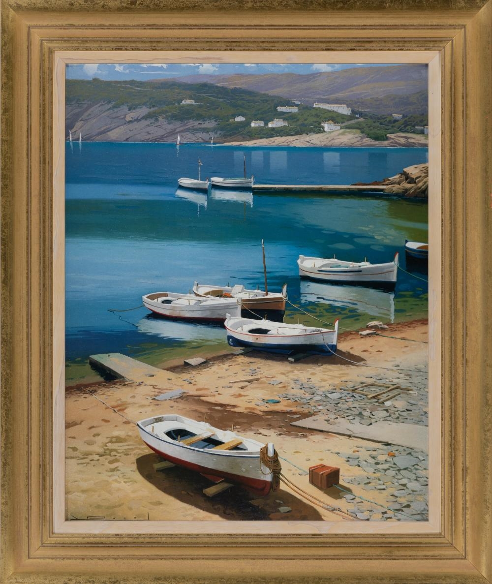 Artwork by Ramon Pujol Boira, RAMON PUJOL BOIRA (SPANISH, Made of oil on board