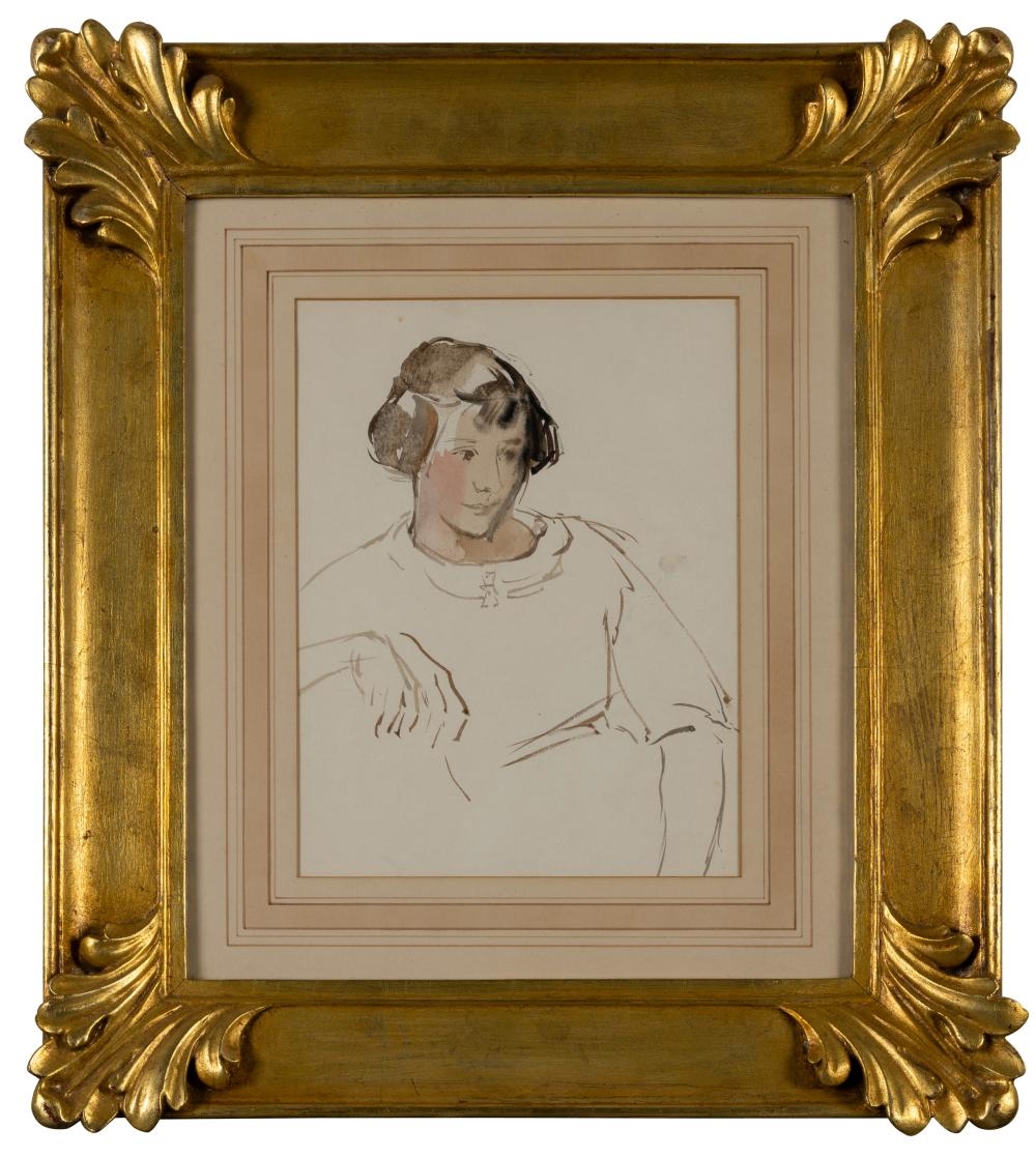 George Coates | Portrait of a Young Girl circa 1926 (Circa 1926 ...