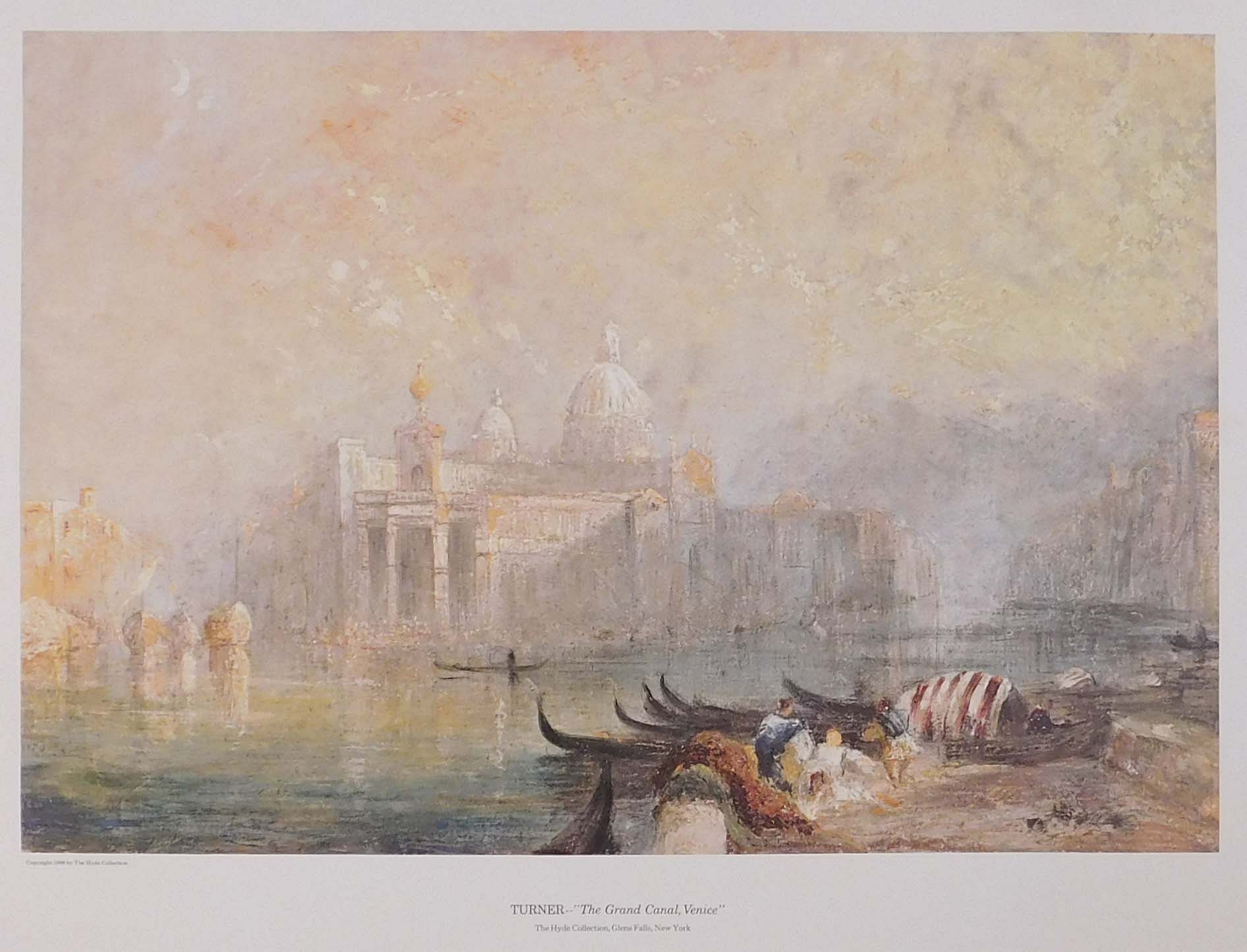 Joseph Mallord William Turner | The Grand Canal, Venice | MutualArt