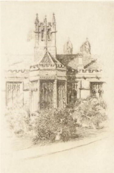 Old Medical School by Lloyd Rees