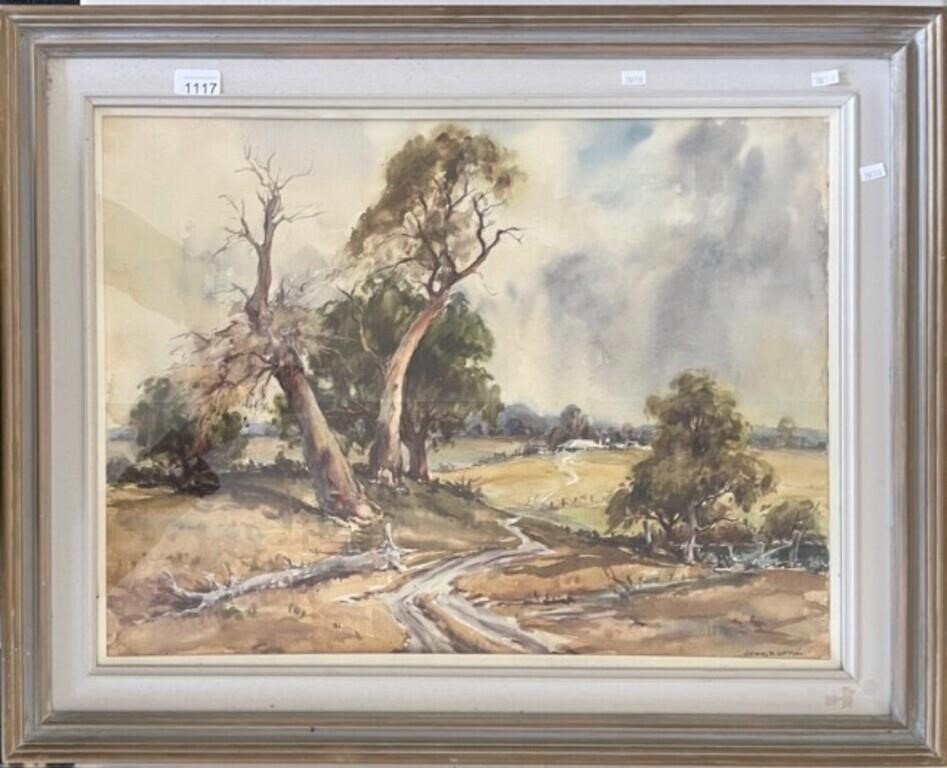 John R. Upton | Rural Landscape | MutualArt