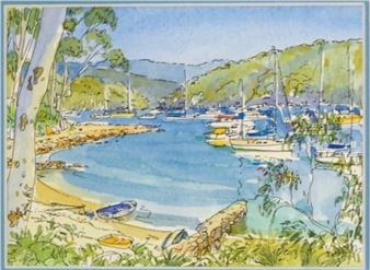 Harbour scene - Christine Hill