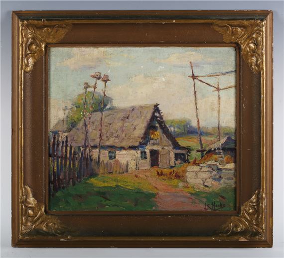 Continental farm by Lou C. Hanks