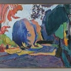 Artwork by Henri Matisse, Vladimir Presnyakov, Luxembourg Gardens, Made of oil on canvas