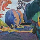 Artwork by Henri Matisse, Vladimir Presnyakov, Luxembourg Gardens, Made of oil on canvas