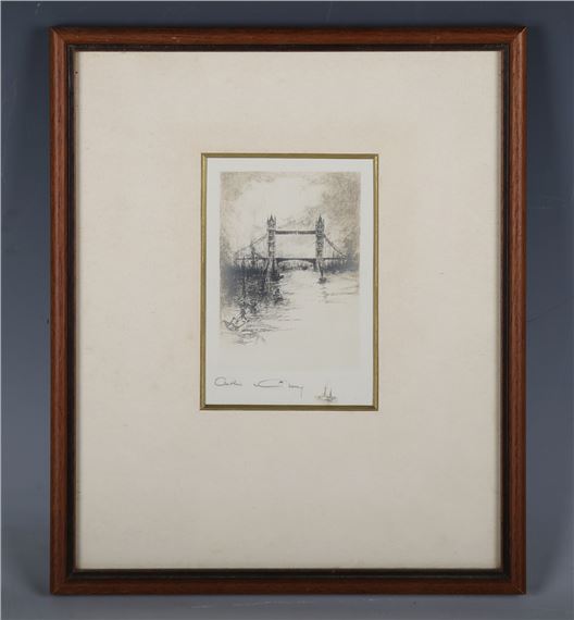Westminster Abbey; Tower Bridge; The Cenotaph; Archway; cottage - Arthur L. Cherry