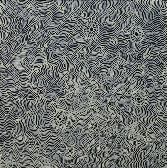 Women's Ceremony by Glenys Gibson Napaltjarri, 2024