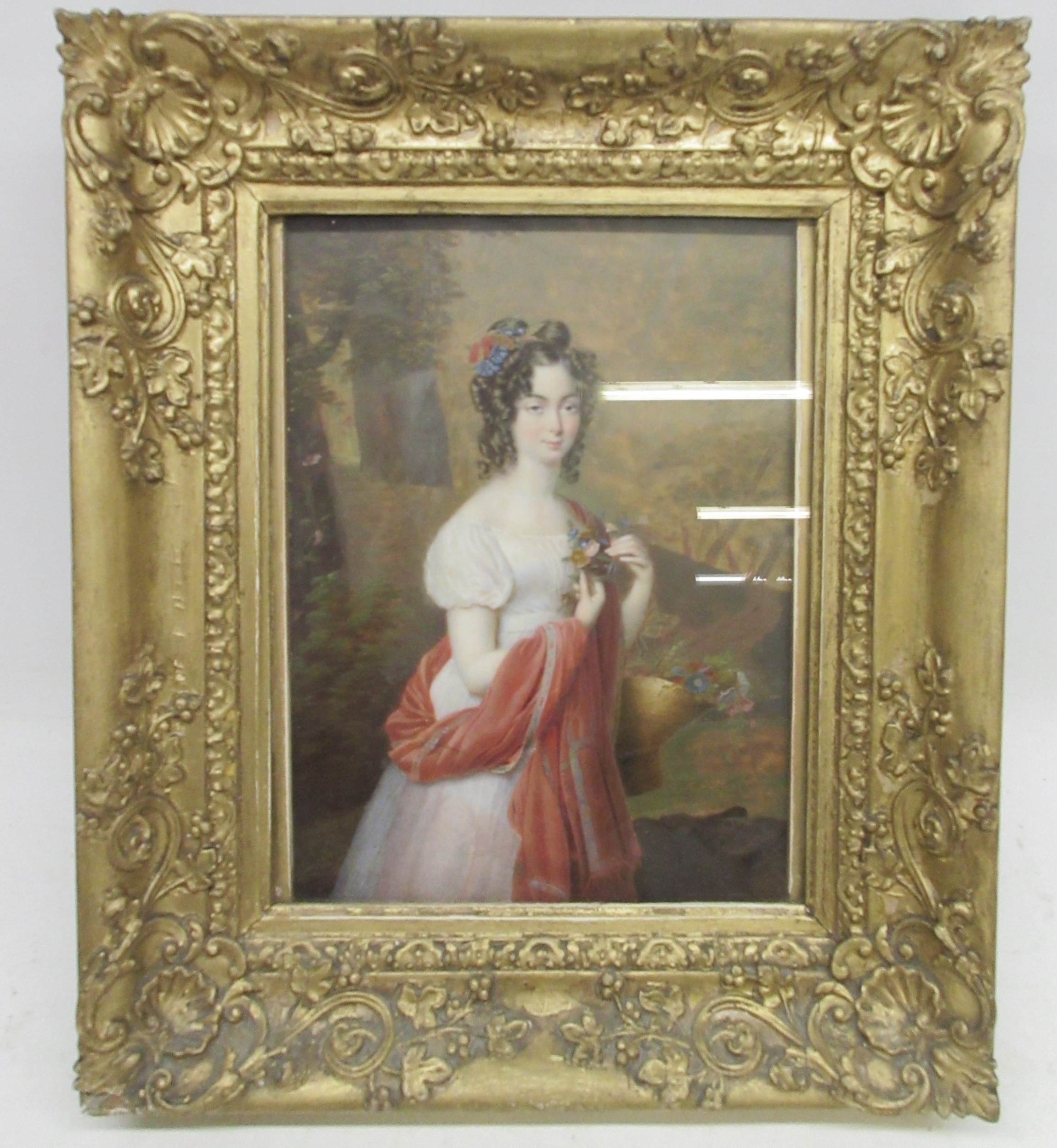 Françoise J. Lenoir Rouillard | Portrait of a female in a white dress ...