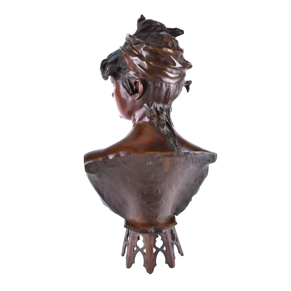 Artwork by Renzo Colombo, Boheme Orientale, Made of Bronze Sculpture
