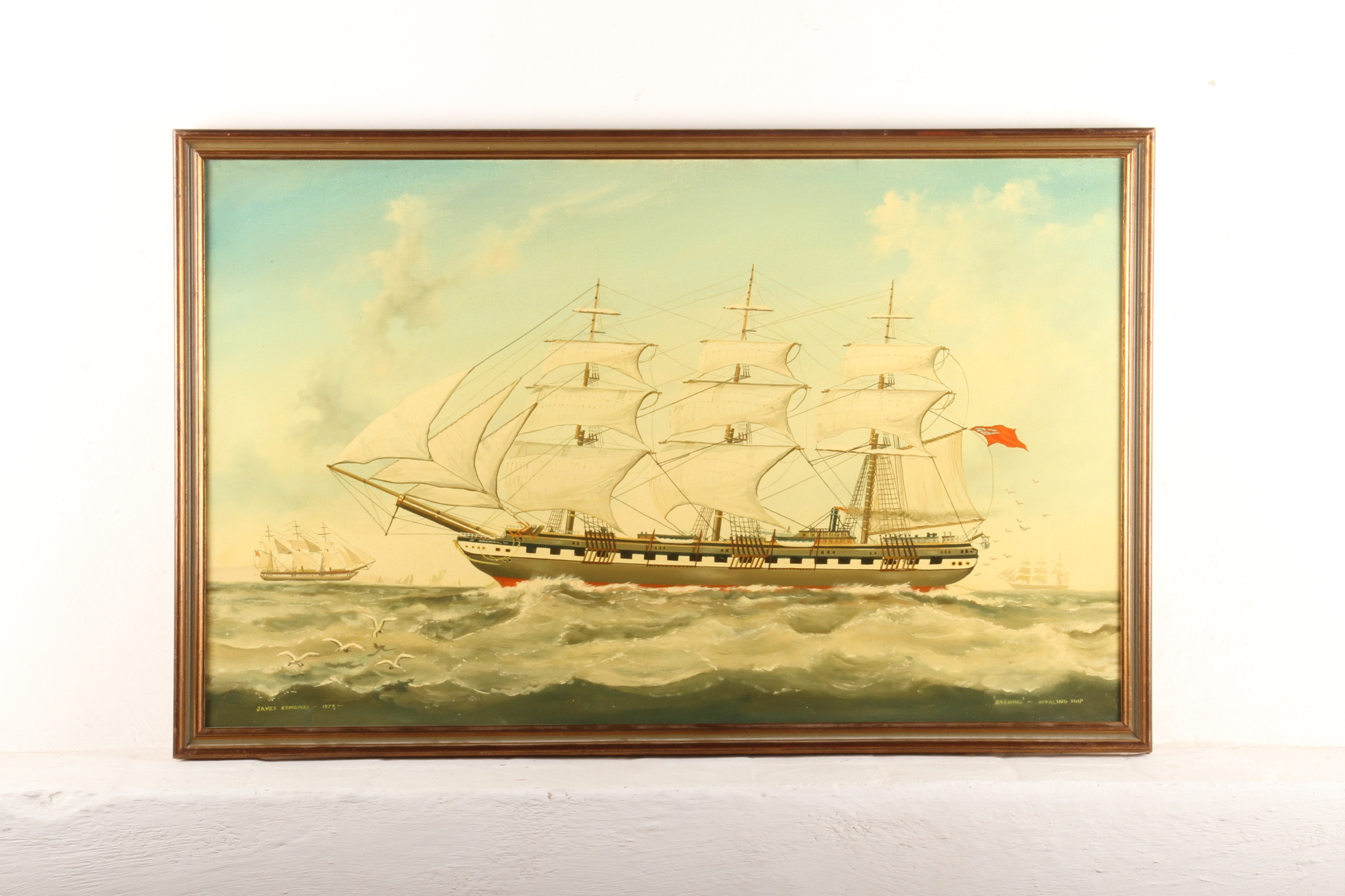 James Edmonds | oil on canvas, signed and dated bottom left (1974 ...