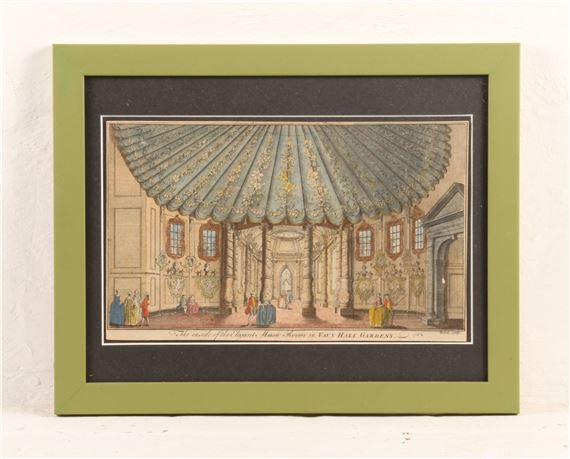 The inside of the Elegant Music Room in Vauxhall Gardens - Benjamin Cole