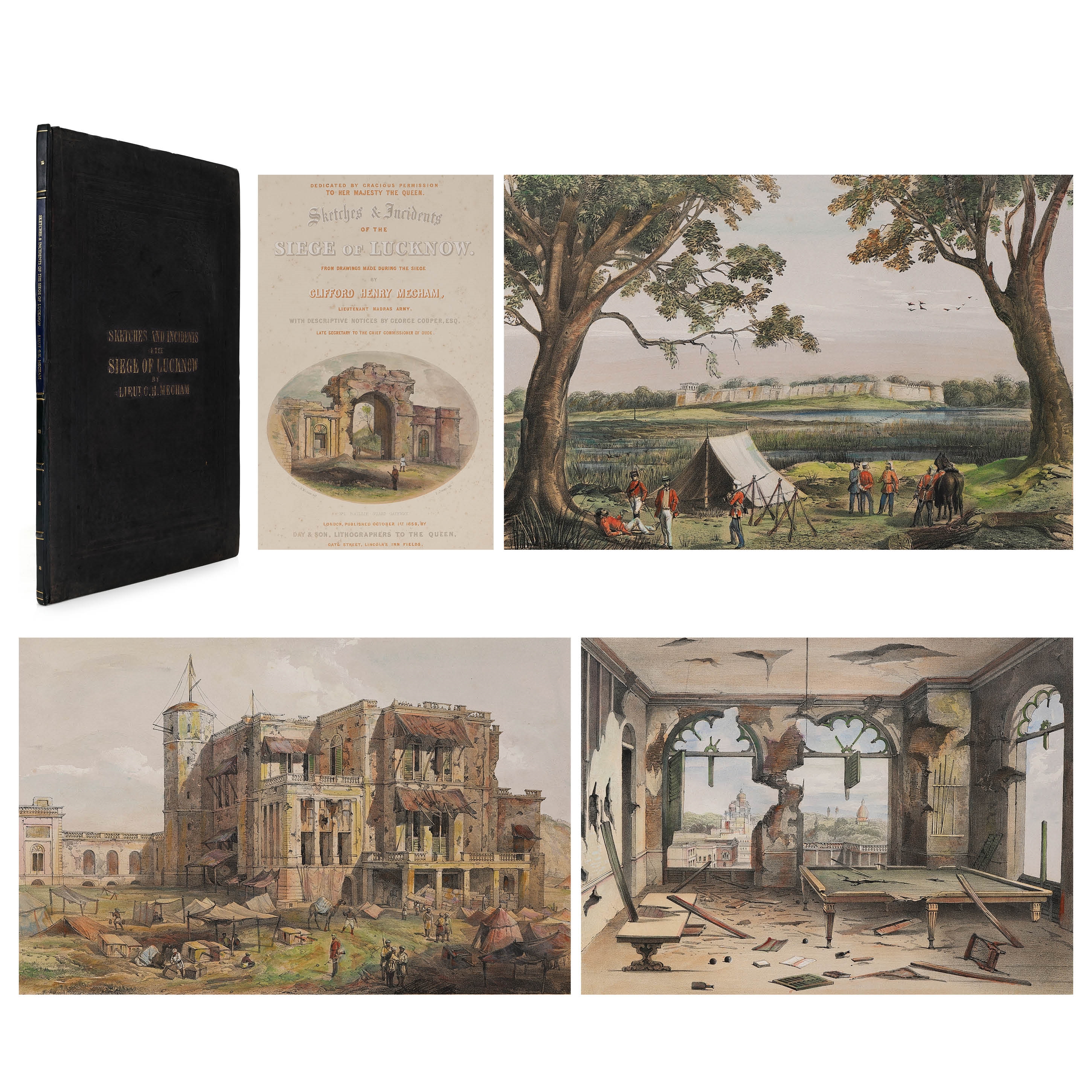 Clifford Henry Mecham | Sketches and Incidents of the Siege of Lucknow ...