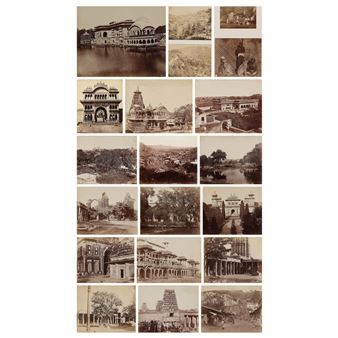 Untitled [Set of 18 Photographic Views in India: Monuments, Forts, Palaces, and Hill Stations - Eugene Clutterbuck Impey, (1830 - 1904)