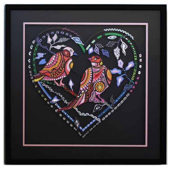 Love Birds XV by Patricia Govezensky