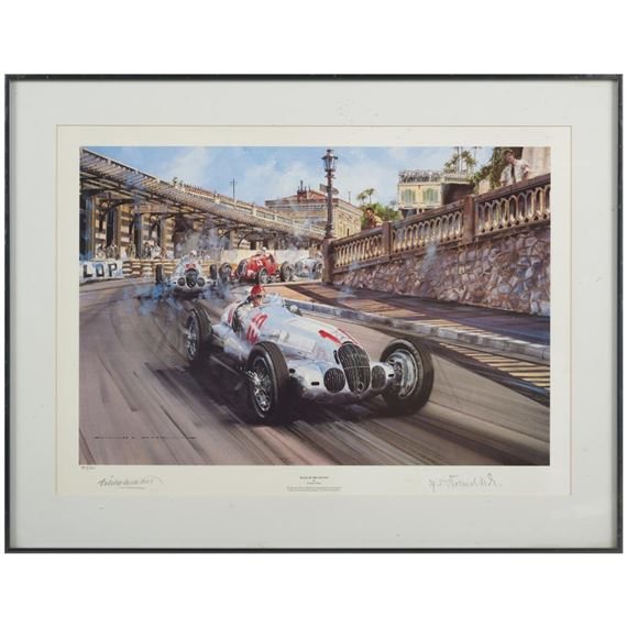Nicholas Watts | A GROUP OF FOUR LIMITED EDITION MOTOR RACING ...