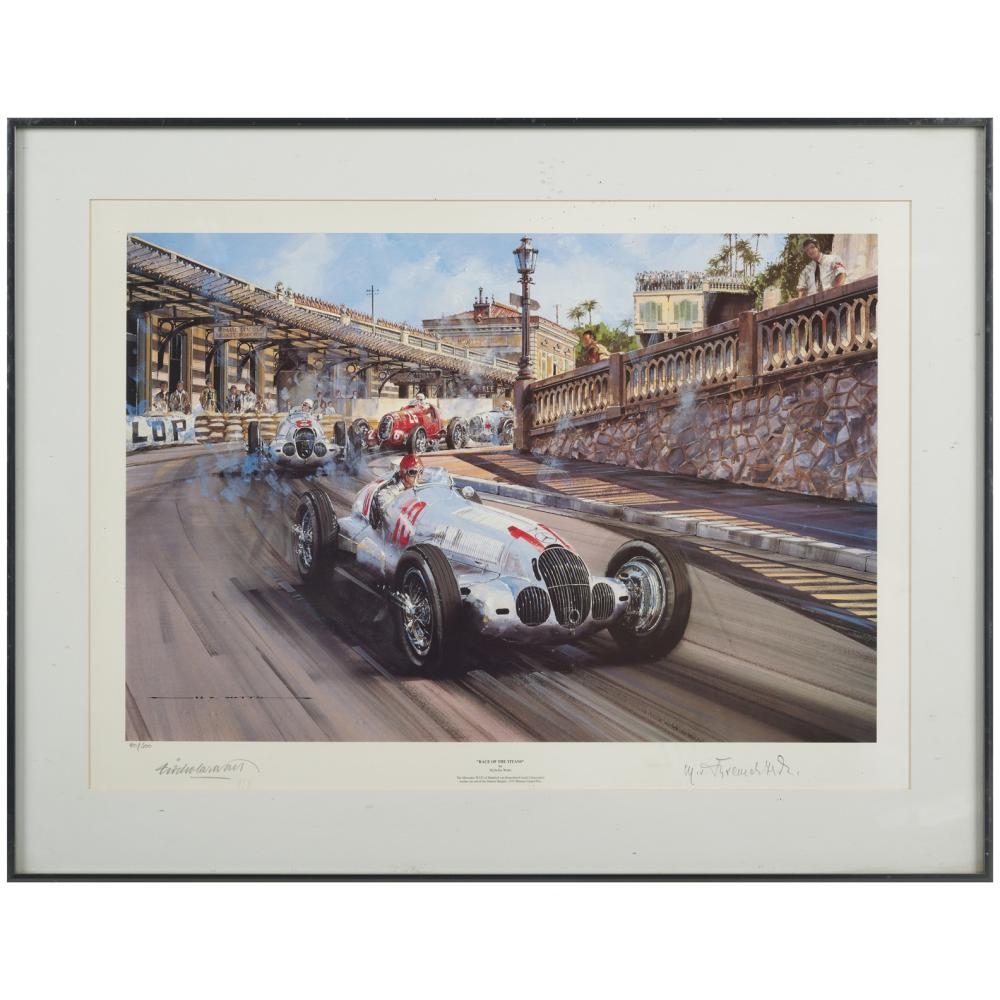 Nicholas Watts | A GROUP OF FOUR LIMITED EDITION MOTOR RACING ...