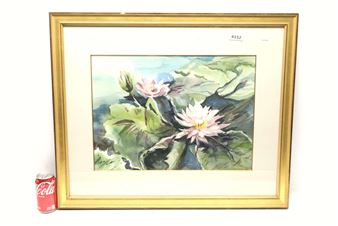 Water Lilies - Anne Burrough