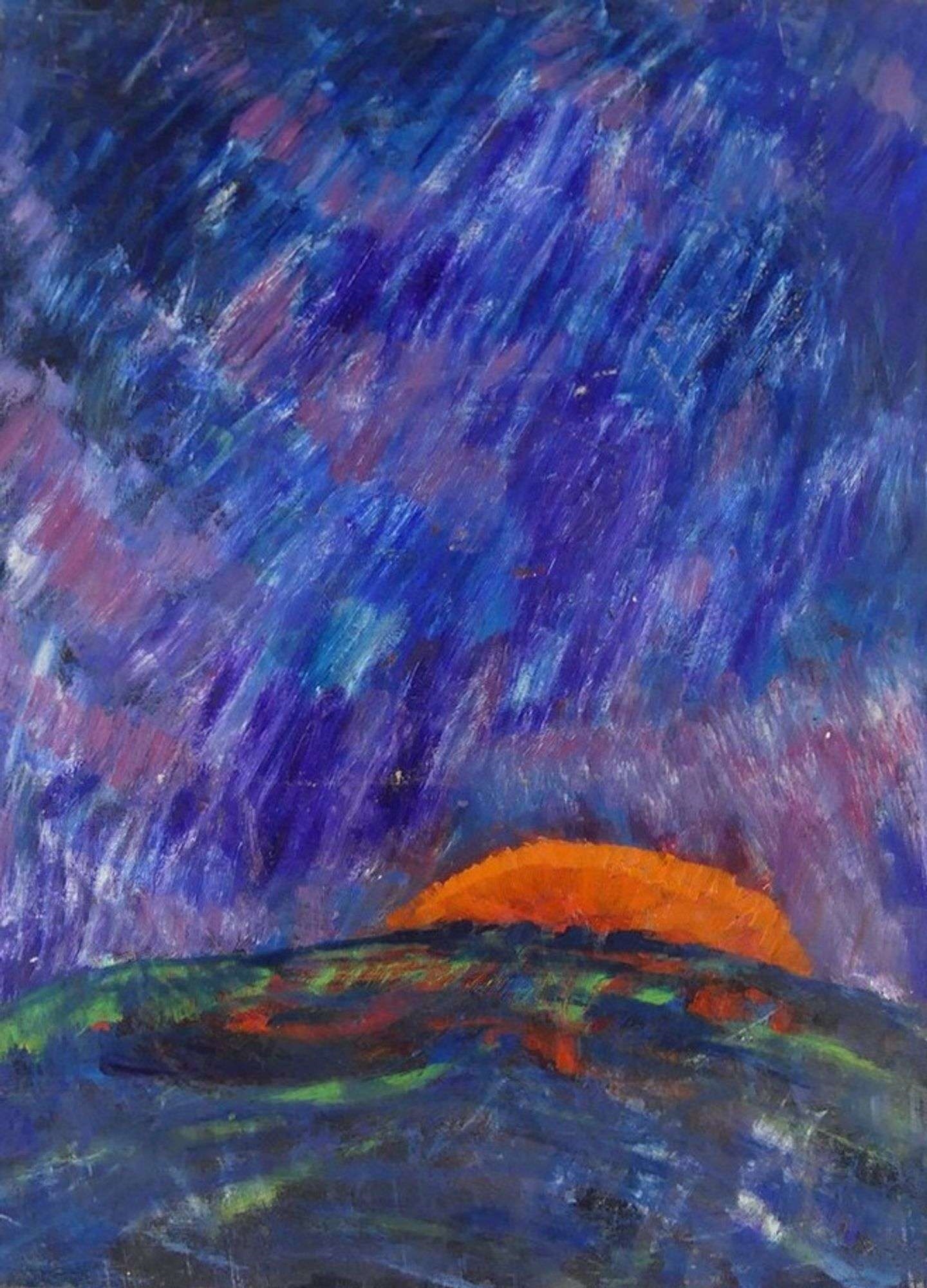 Artwork by Clara Samuels, Connecting, Made of oil on canvas