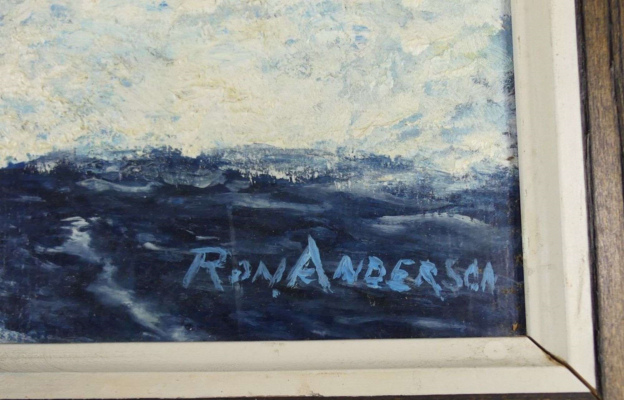 Ron Anderson | TWO VINTAGE OILS | MutualArt