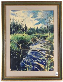 Untitled: River Scene - Gary Stark