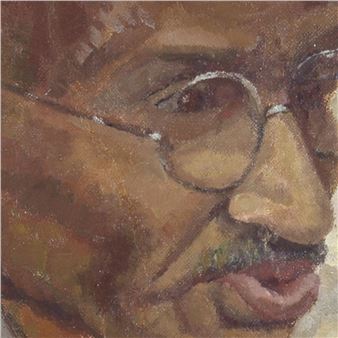 Rare Gandhi Portrait Achieves £152,800, Tripling Its Estimate