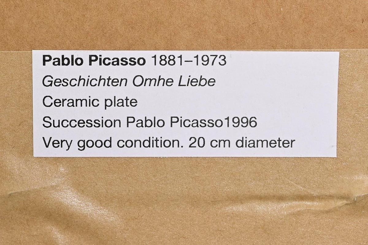 Pablo Picasso | Geschichten Omhe Liebe | MutualArt