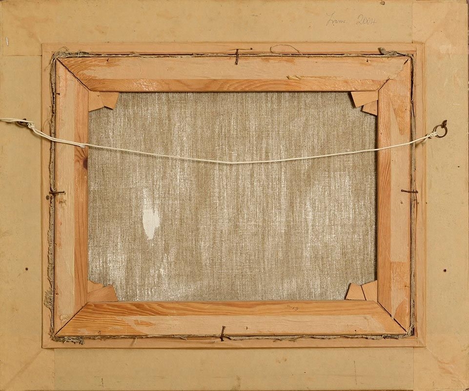 Artwork by Robert Chailloux, Courtyard Archway, Made of oil on canvas