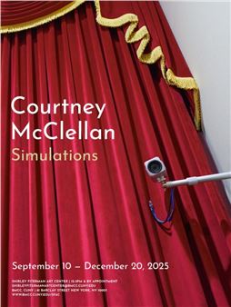 Courtney McClellan: Simulations - Shirley Fiterman Art Center
