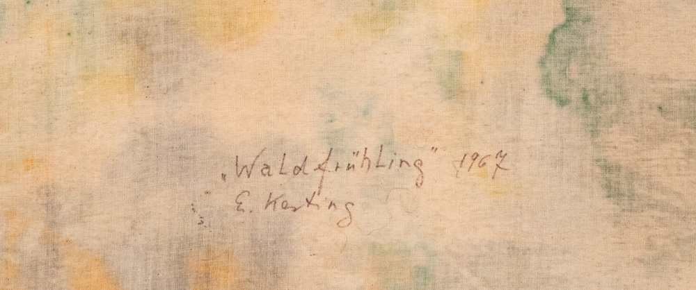 Edmund Kesting | Waldfrühling (1967) | MutualArt