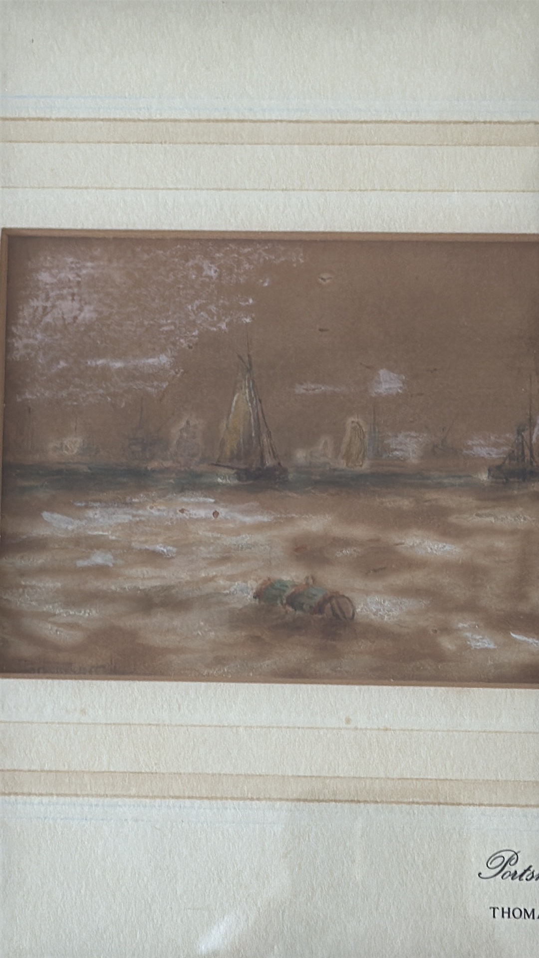 Thomas Bush Hardy | Portsmouth Harbour | MutualArt