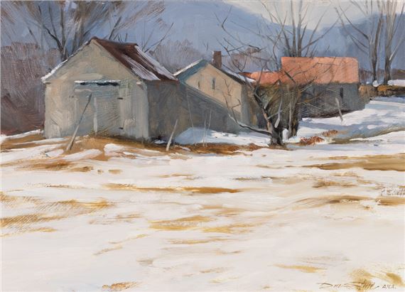 "Berwick Farm" Kennebunk, ME, by Don Stone, 1984