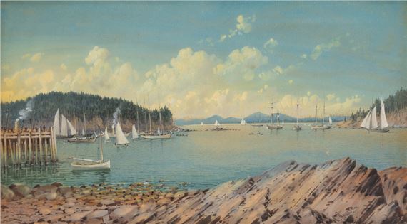 Charles Rousse | Frenchman Bay | MutualArt