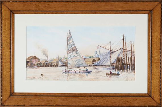Nantucket Harbor Sailing - John Hutchinson