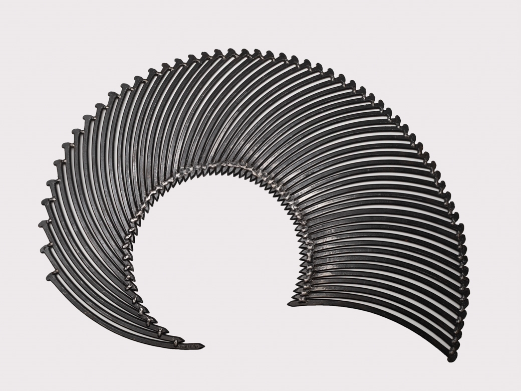 Artwork by John Bisbee, Nautilus, Made of Welded steel