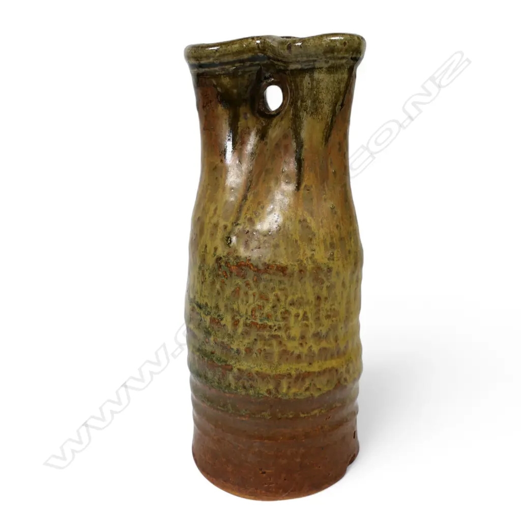 Len Castle | Len Castle double aperture stoneware vase (Circa 1970 ...