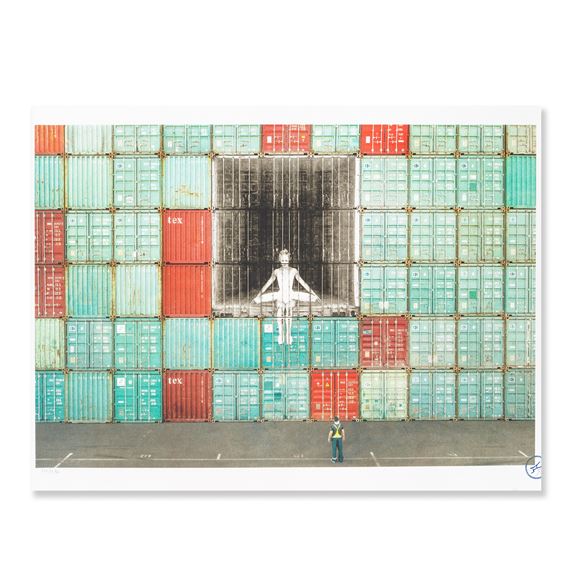 In The Container Le Havre Wall, France, 2014