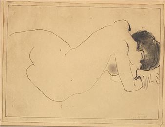 Reclining Nude - Mervyn Moriarty