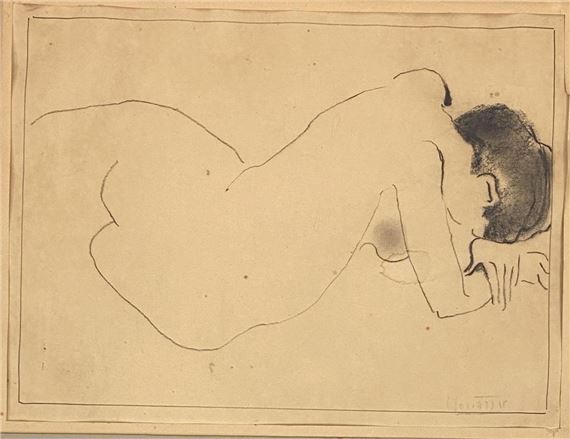 Reclining Nude - Mervyn Moriarty