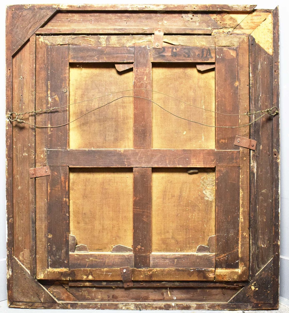 Artwork by Louis-Joseph Watteau, Figure of an army officer, Made of Oil on canvas